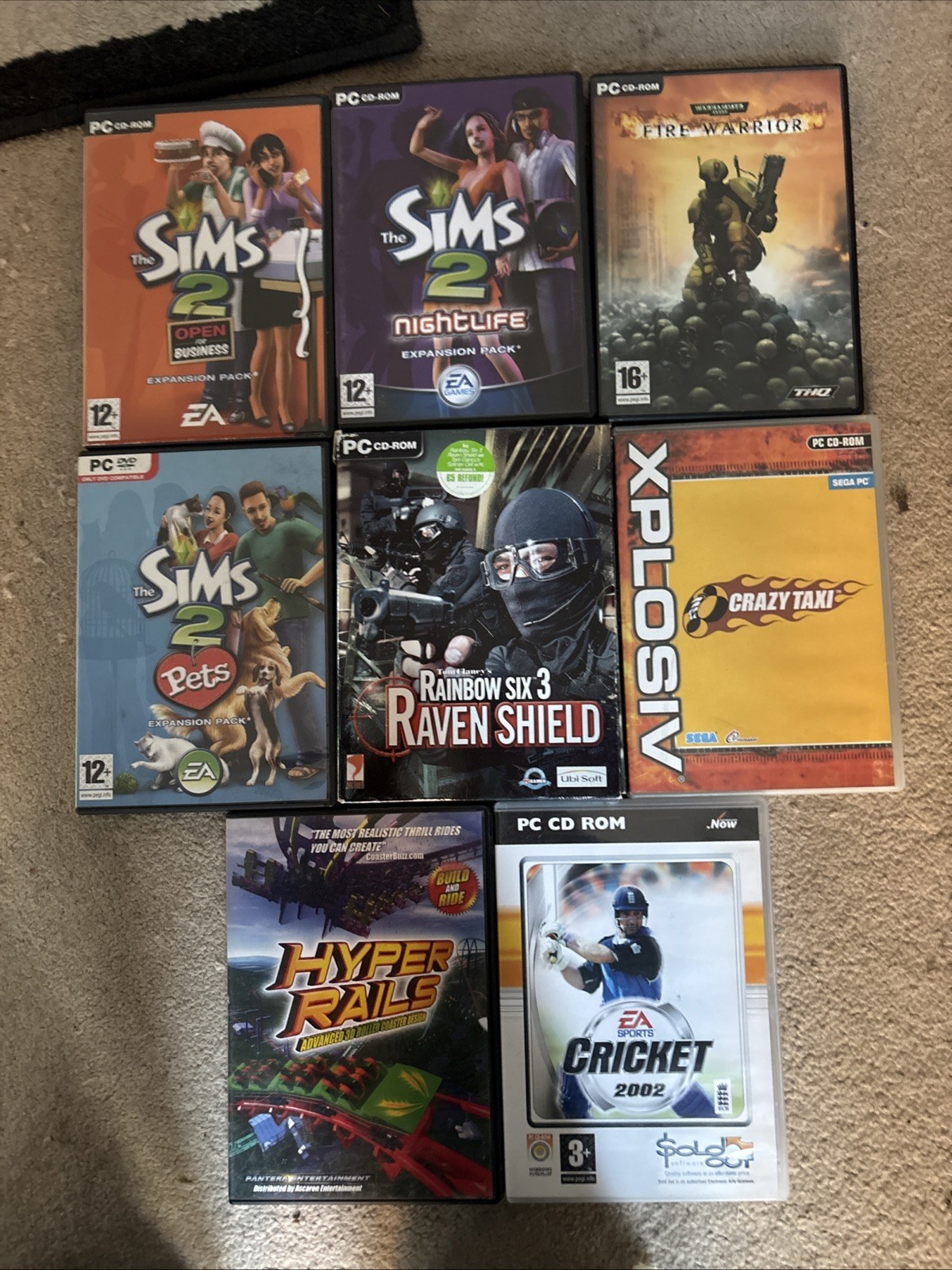 PC CD-ROM Game Bundle X8 | eBay UK