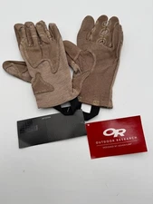 Outdoor Research Overlord Short Gloves Men's Tan Size Small Flame Resistant Gear