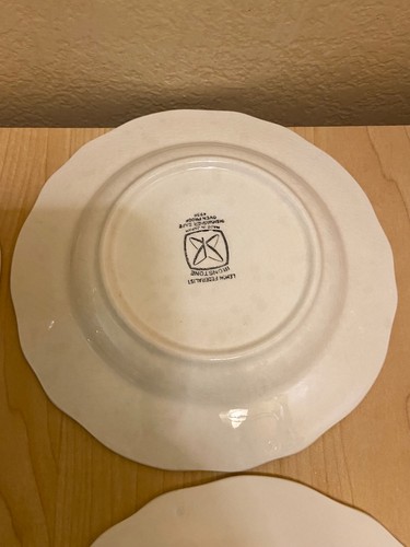 Vintage 4er Set Sears Zitronengelb Federalist Ironstone 4236 Tassen & Untertassen - Bild 6 von 8