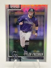 2026 Topps Series 1 Rainbow Foil Tyler Freeman Colorado Rockies #199