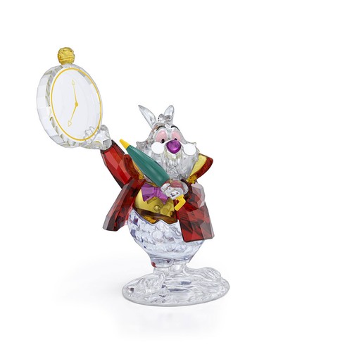 Swarovski Crystal Alice In Wonderland White Rabbit Figurine Decoration 5670229 - Picture 1 of 1