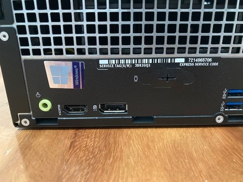 Dell OptiPlex 3050 SFF Desktop i5-7500 8GB RAM 256GB SSD Windows 10 Pro - Picture 3 of 5