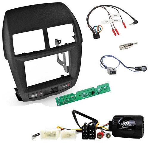 JVC Lenkrad USB 2DIN DAB Bluetooth CD Autoradio für Mitsubishi ASX 2010-2014 - Bild 3 von 11