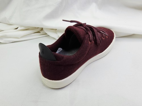 Sneakers Allbirds taglia 6 donna WP (Wool Pipers) bordeaux basse pizzo logo moda - Foto 11 di 15