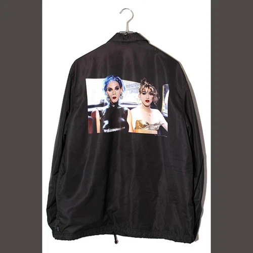 Veste d'entraîneurs Supreme 2018SS Nan Goldin TAILLE : L Misty et Jimmy Paulette occasion d