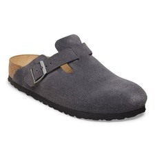 BIRKENSTOCK Boston Pelle scamosciata Charcoal 13BKU