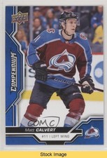 2018-19 Upper Deck Compendium Blue Matt Calvert #540 READ p0r