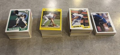 Baseball Card Bulk Lot Of ~330 Cards Good Condition - Commons/Stars/Rookies