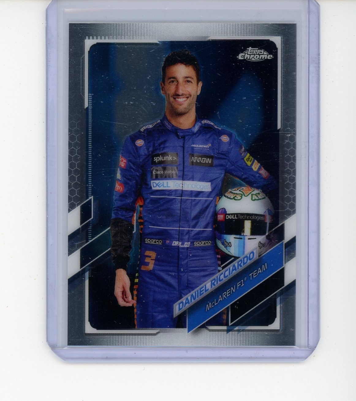 2021 TOPPS CHROME FORMULA 1 PORTRAIT BASE DANIEL RICCIARDO #5