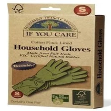 If You Care FSC FT Rubber Gloves Small  1 Pair