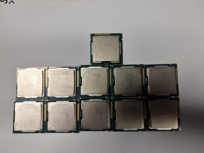 lot of 11 Intel Core i7 2600 3.40ghz QuadCore Socket LGA1155 Processor SR00B CPU