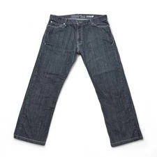 Levi’s SILVERTAB Jeans Mens 36x32 Slim Fit Straight Leg Y2K 2008 Gray Denim