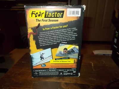 Fear Factor: The First Season (DVD, 2001, 2-Disc Set) Season 1