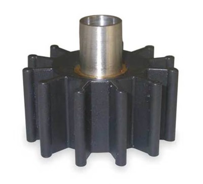 Dayton 3ACE1 Impeller/Sleeve Assy, Neoprene, For 3ACB9
