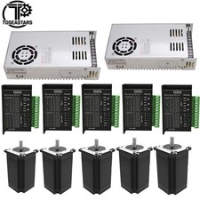 Nema23 Stepper Motor Kits 57 Motor Drive Powe...