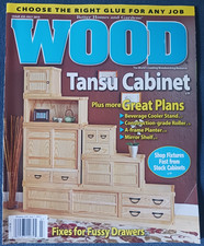 Wood Magazine - July 2015 Issue - Tansu Cabinet + More Great Plans & Fixes