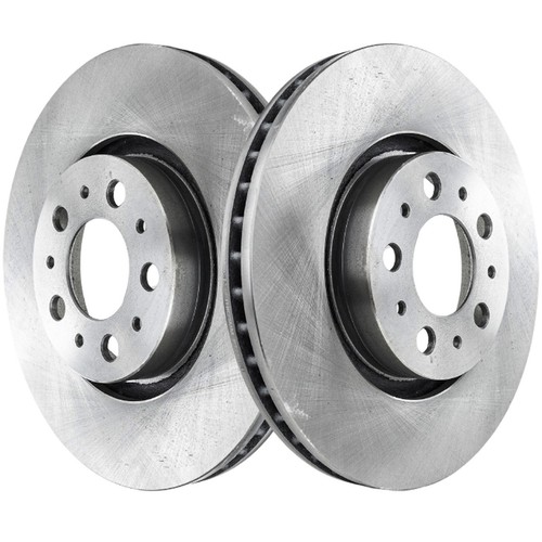 Front Disc Brake Rotors For 2001-2007 Volvo V70 1999-2006 S80 2001-2007 V70 - Picture 1 of 12