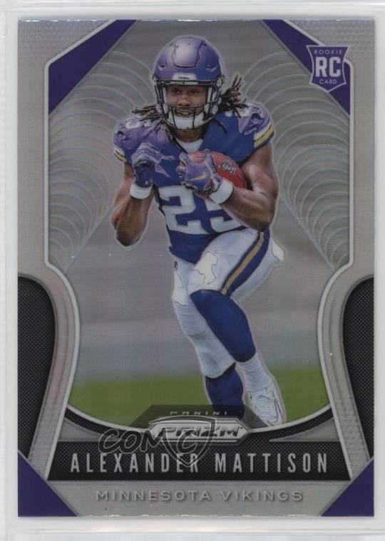2019 Panini Prizm Rookies Silver Prizm Alexander Mattison #331 10yb
