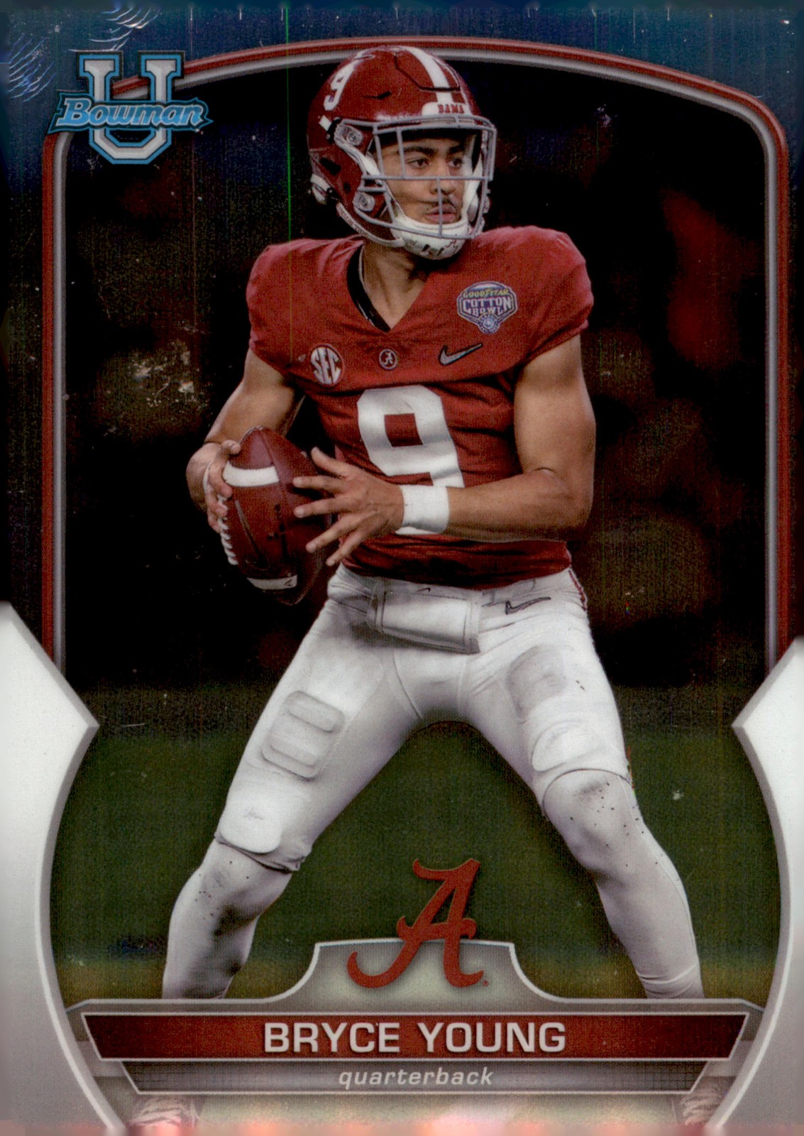 2022 Bowman University Chrome #1 Bryce Young