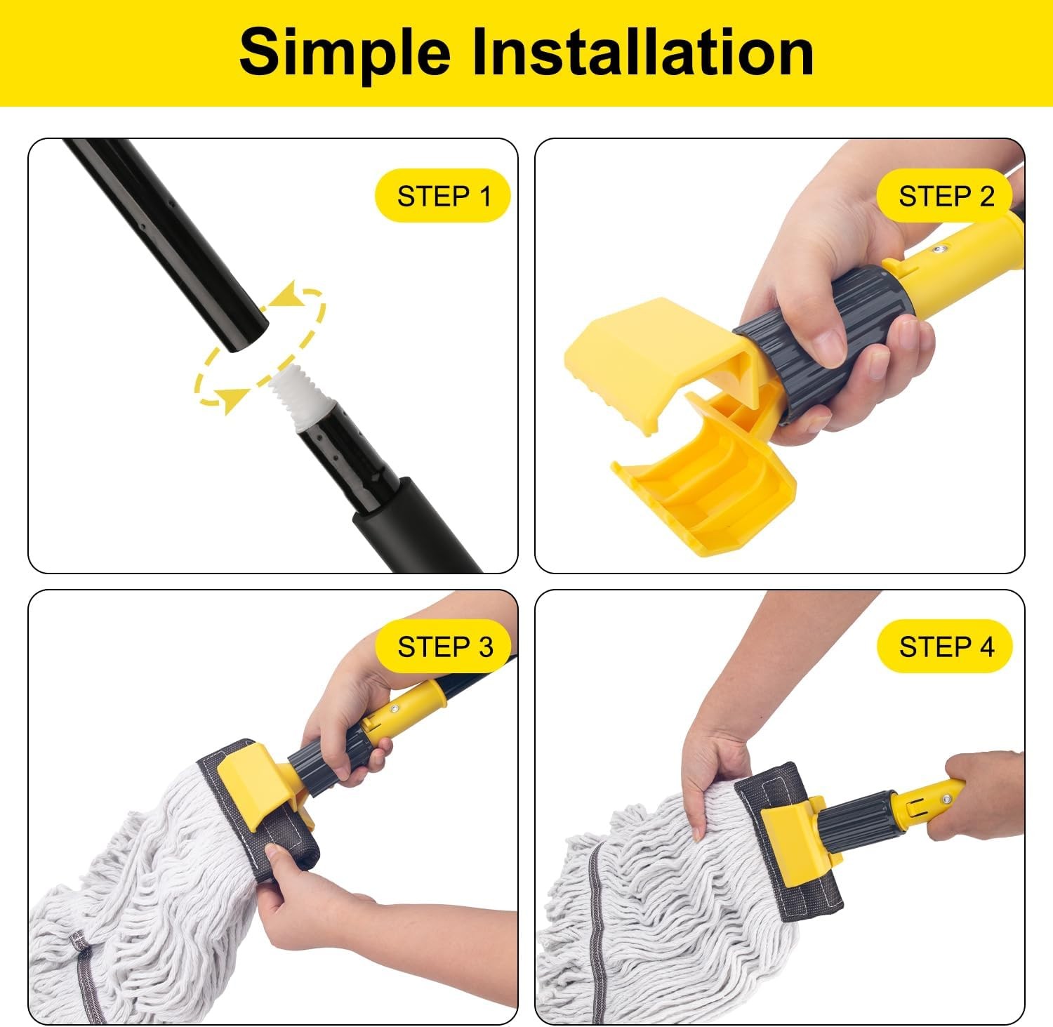 KeFanta 60 '' Heavy Duty Commercial Mops Floor