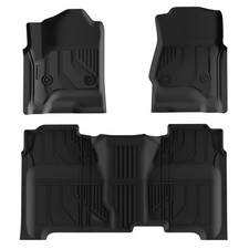 Floor Mats For 2014-2018 Chevy Silveradogmc Sierra 1500 Crew Cab 2015-2019 Sil Floor Mats For 2014-2018 Chevy Silveradogmc Sierra 1500 Crew Cab 2015-2019 Sil