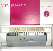 VITA 100 Original Classical Tooth ShadeGuide 16 Authentic Colours A1-D4 GERMANY