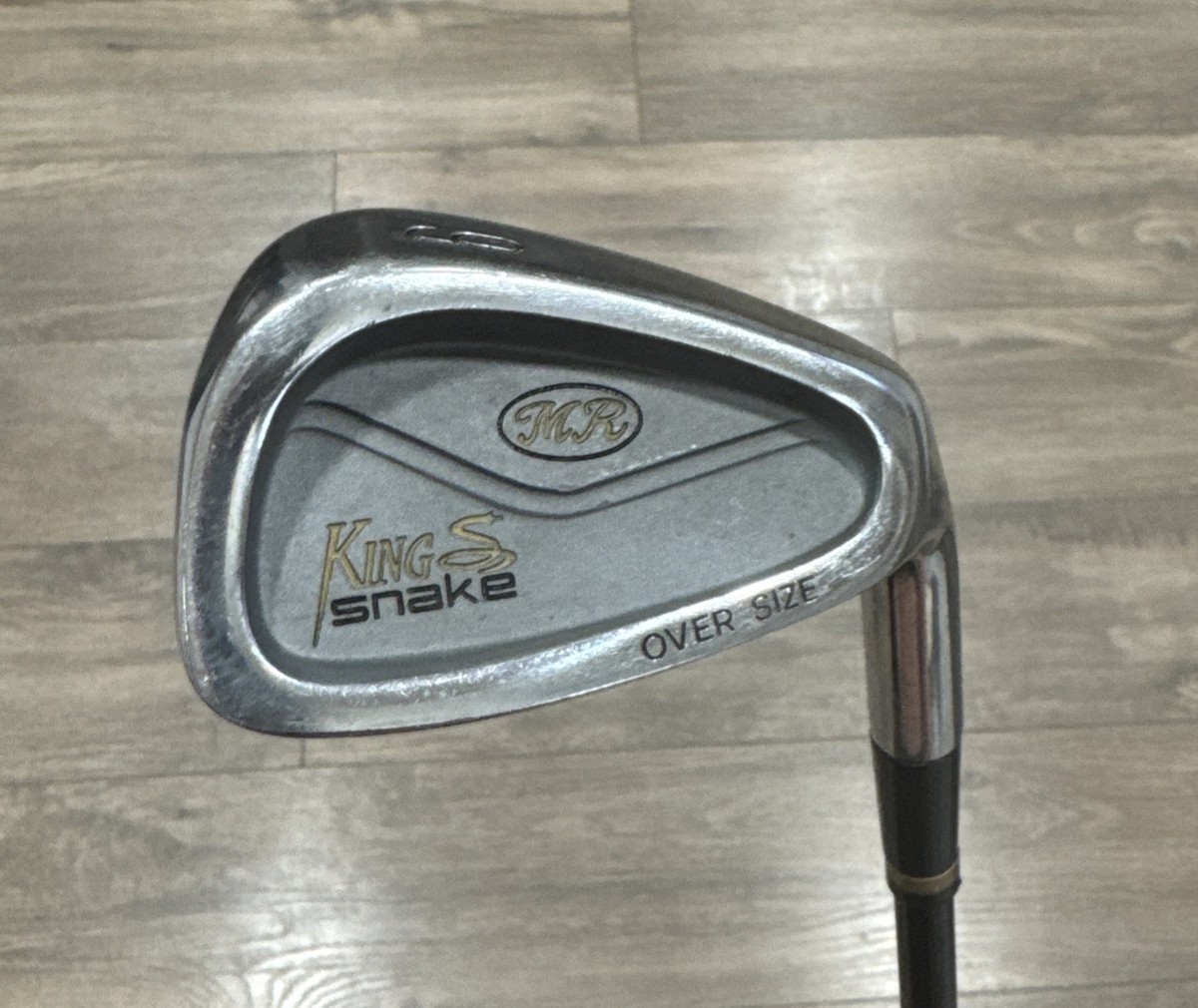 King Snake Oversize MR Cobra 9 Iron Galaxy Graphite Shaft 37.5” RH