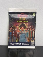 The Activity Book 2026 Happy Meal Toy Stranger Things Tales from 85 10 New