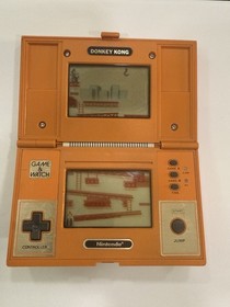 NINTENDO GAME AND WATCH MULTI SCREEN DONKEY KONG HANDHELD VIDEO GAME 1982