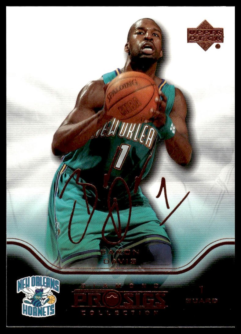 2004-05 Upper Deck Pro Sigs #56 Baron Davis New Orleans Hornets NM+