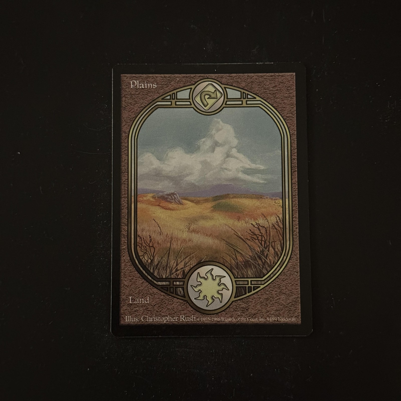 Magic The Gathering Unglued Plains (UGL) #84 Lightly played