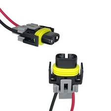 2 PCS Car Fog Light Wiring Connectors, Multi-Purpose Headlight Wire Socket