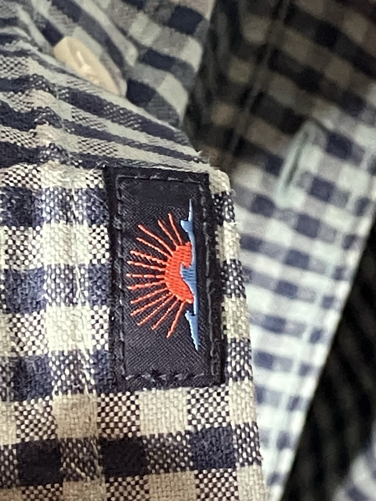 Faherty long sleeve button down flannel shirt XL … - image 4