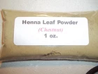 1 oz. Henna Leaf Powder (Chestnut)