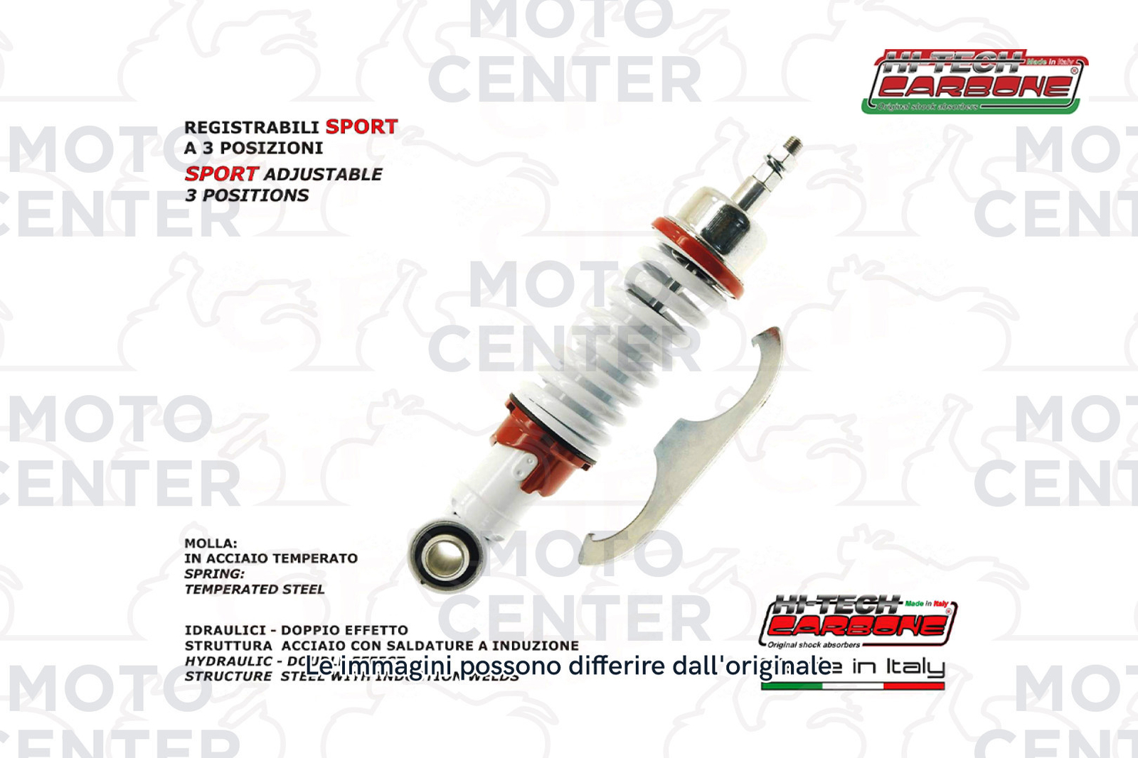 Stoßdämpfer Vorne Verstellbar Grau - Für Vespa 125 150 200 PX Modelle