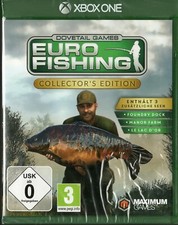Euro Fishing Collectors Edition (Microsoft Xbox One, 2018, DVD-Box) XBO / Angeln