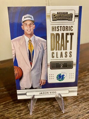 Panini Contenders 22/23 Jason Kidd Dallas Mavericks Hist.Draft Class #6 - NEW