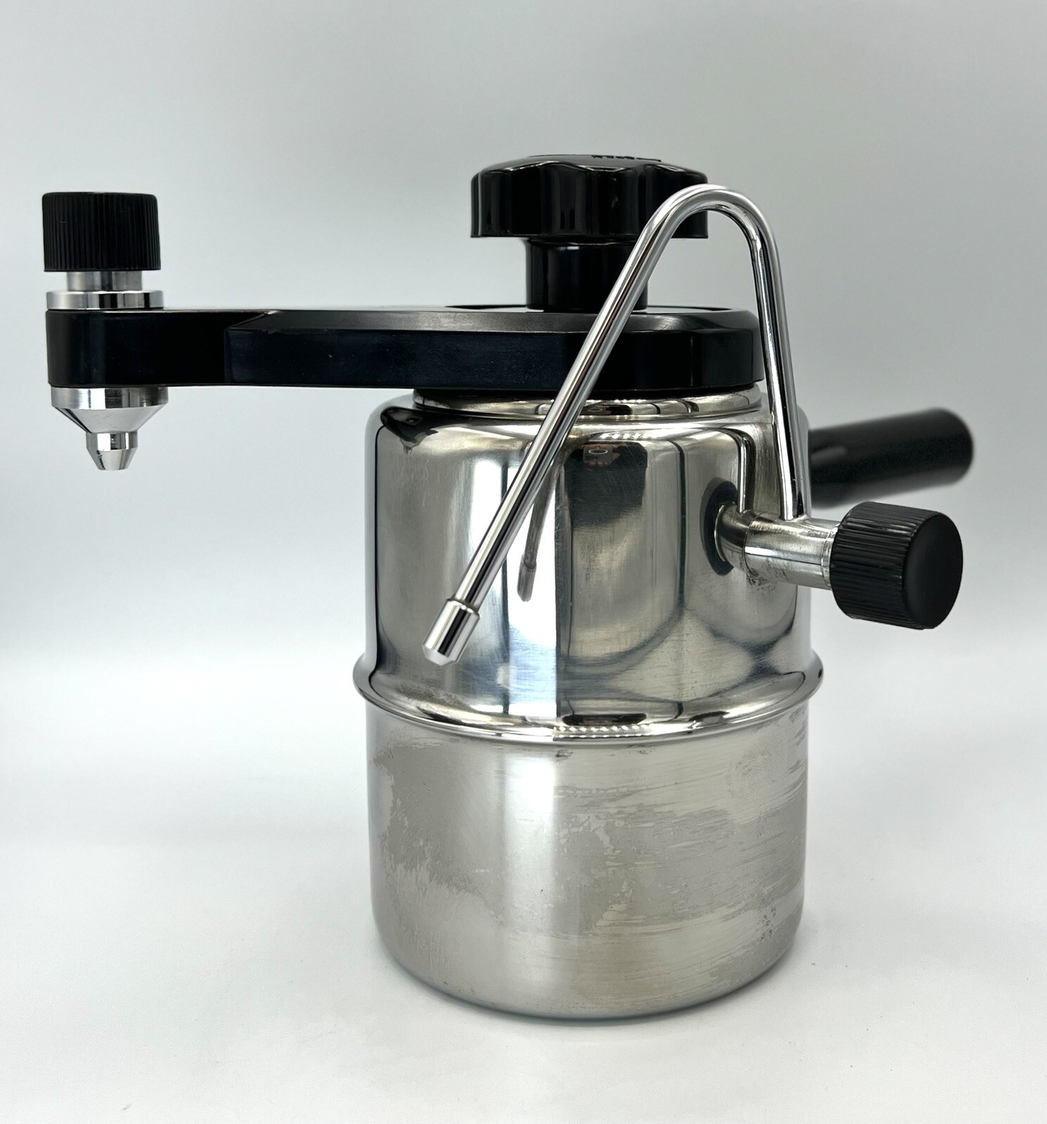 Italian Stovetop Milk Steamer Vintage Elebak Elesa Italy Stovetop