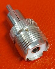 SO239 To Phono Adapter/Connector Ham/CB Radio