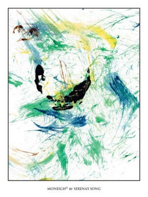 Moneigh print painted by Serena's Song at Denali Stud