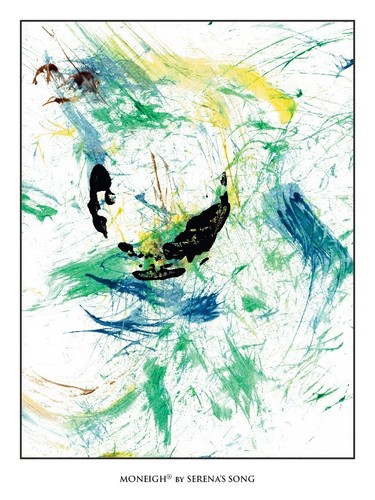 Moneigh print painted by Serena's Song at Denali Stud - Picture 1 of 9