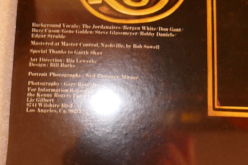 Kenny Rogers Ten Years Of Gold vinyl LP dated 1977 SEALED - Foto 7 di 8