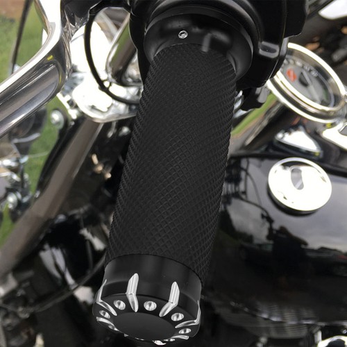 1" Inch Handlebar Hand Grips For Harley Dyna Softail FLS Touring Bobber Chopper - Bild 50 von 110