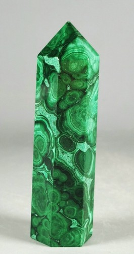 Bellissima Malachite Verde Naturale | Reiki Carica Guarigione | Torre Oblisco - Foto 2 di 8