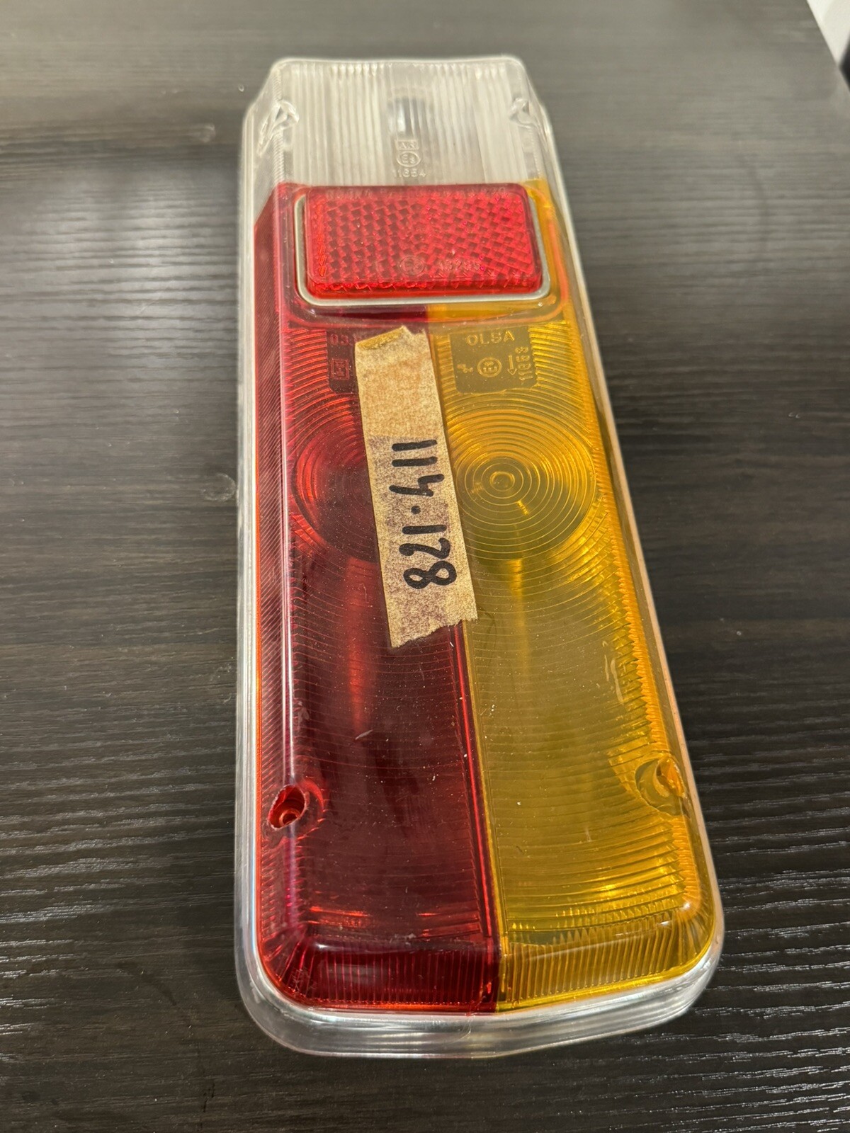 1967-1973 MASERATI GHIBLI TAIL LIGHT LENS AND FENDER LIGHTS