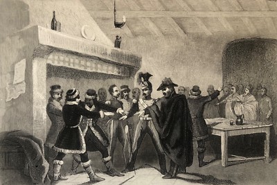 Freimaurerei Schwur Der Brüder Faucheurs Potok 1821 C XIX Freimaurerei