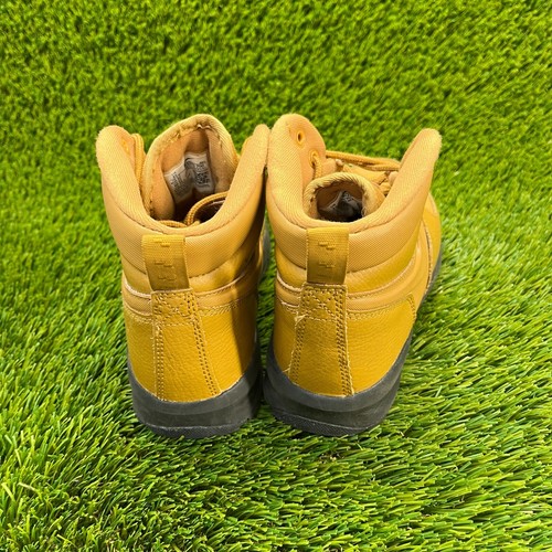 Nike Manoa LTR Boys Size 3Y Wheat Gold Hiking Athletic Outdoor Boots Shoes - Picture 6 of 10