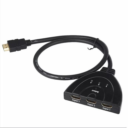 3 Port HDMI Splitter Cable 1080P Switch Switcher HUB Adapter for HDTV PS4 Xbox - Picture 11 of 22