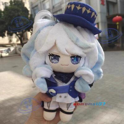 Game  Furina Focalors 20cm Plush Doll Cloth Change Stuffed Toys