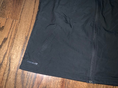 Nike Stanford windbreaker Gym run walk jacket Youth Large Black y2k mens small - Picture 6 of 12